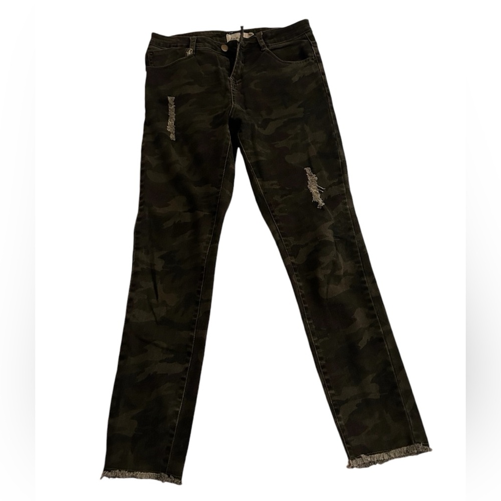 Camo Denim Ellison jeans size 4